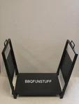Pleasant Hearth Fireplace Log Holder Black New *****. Fixed Price $14.95.