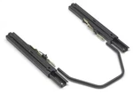 Sparco Seat Track Set Flat Style Black Powder Coated Steel (00493). Fixed Price $106.14.