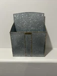 Hearth & Hand Magnolia Galvanized Metal Storage Mailbox Farm House Country Decor. Fixed Price $12.98.
