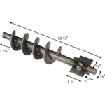St Croix Auger Shaft Weldment: 80P53331-R-AMP. Fixed Price $89.95.
