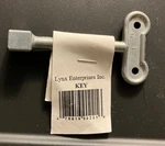 Imperial Universal Flame Fireplace Brass 3" Gas Logs Valve Key. Fixed Price $8.00.