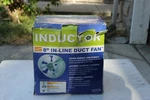 Suncourt 8" In-line Duct Air Booster Fan No DB208. Fixed Price $29.99.