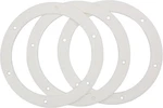 6" Pellet Stove White Gasket For Combustion Exhaust Fan Mounting Blower Housi. Fixed Price $18.85.