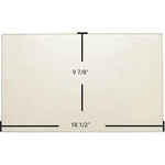 Regency Glass (9-7/8" X 18-1/2"): 846-304-AMP. Fixed Price $179.95.