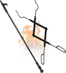 Feed Garden Fireplace Poker And 26 Tongs 32INCH, Black. Fixed Price $40.99.