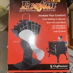 Ultraair Ecofan Heat Powered Wood Stove Caframo Model 810. Fixed Price $65.00.
