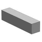 Manufacturer Varies Carbon Steel Square BAR,6 Ft L,3/4 In W 18S.75-72. Fixed Price $57.05.