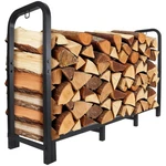 4FT Firewood Rack Outdoor, Holds 1543 Lbs With 8 Sturdy Legs. Fixed Price $237.12.