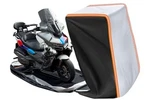 Full Enclosed Motorcycle Cover Waterproof Outdoor/indoor 2.(XXL)96"LX45"WX53"H. Fixed Price $142.06.