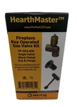 Hearthmaster Pro-flex PF-952-KIC Blk Plated Keyed Gas Fireplace Angle Valve Kit. Fixed Price $14.99.