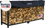 8-FOOT Firewood Rack American Brand 1/2 Cord Raised Lumber Storage Ke. Fixed Price $391.59.