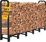 Amagabeli 6FT Rack Outdoor Heavy Duty Log Holder. Fixed Price $97.74.