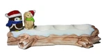 Yankee Candle Christmas Woodland Log Tea Light Holder Owl Squirrel Snowy. Fixed Price $17.81.