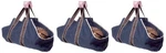 (3) Pack Panacea 15251 Heavy Duty Black Canvas Log Tote Bag Carrier. Fixed Price $48.99.