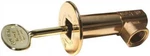 Dante Blue Flame Fireplace-angle Valve 1/2" Polished Brass Bf.a.pb.hd "a". Fixed Price $19.99.