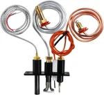 Zhenx 4021-737 Propane Gas Fireplace Assembly, Replacement For 485-511A. Fixed Price $52.92.