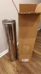 X 36" Duratech Stainless Steel Chimney Pipe 6DT-36SSCF. Fixed Price $275.00.