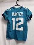 Travis Hunter Men's Nike Teal Jacksonville Jaguars Vapor Fuse Elite Jersey Med. Fixed Price $280.00.