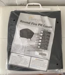 New Outdoor Firewood Log Hoop Cover - Sunnydaze 40 Black Heavy Duty. Fixed Price $29.99.