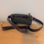 Kodiak Leather Cross Body Bag Fanny Pack Green Canvas Nwot Never Used 2024. Fixed Price $60.00.