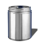 Selkirk 208009 Sure-temp 8-INCH X 9-INCH Stainless Steel Double Wall Insulated. Fixed Price $130.20.