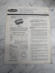 Dayton 1/20 Hp Gear Motors 3M125B 3M128B Operating Instruction Parts Manual. Fixed Price $22.95.