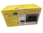 Pleasant Hearth Crackling Logs L-20W 20" Electric Fireplace Insert Natural Wood. Fixed Price $135.00.