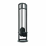 Pleasant Hearth Arched 4 Piece Fireplace Toolset FA219TA. Fixed Price $51.28.