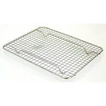 8" X 10" Rectangular Nickel-plated Footed Pan Grate For Cooling Roasting. Fixed Price $20.25.