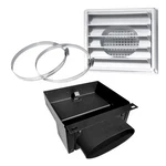 Drolet Enerzone Osburn Century Stove Fireplace 5 Fresh Air Intake Kit (AC01331). Fixed Price $117.00.