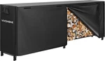 8FT Heavy Duty Firewood Log Rack With Cover For Indoor/outdoor Use. Fixed Price $183.99.