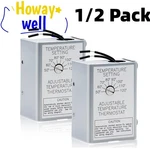 1/2 Pcs Attic Thermostat Control For Power Ventilators Exhaust Fans. Fixed Price $26.78.