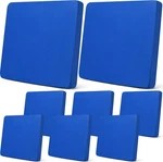 Newwiee 8PCS Patio Cushion Covers Stretch Outdoor Waterproof Pure, Royal Blue. Fixed Price $56.92.