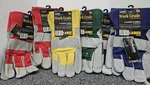 Six Pair Suede Cowhide Leather Palm Work Glove With Thinsulate Insulation 7750TH. Fixed Price $55.00.