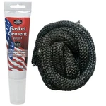 Wood Stove Gasket Kit - Graphite Fiberglass Rope & Adhesive (5/8" X 84"). Fixed Price $28.35.