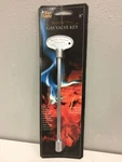 Blue Flame NKY.8.06 Silver Satin Chrm 8" Zinc Gas Valve Key Inlet Sz 1/4" & 516". Fixed Price $8.77.