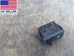Black Prong Heater Toggle Switch Twin Star Fireplace Model (33E05-0535-CO513). Fixed Price $25.99.
