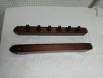 American Heritage Billiards Wood 2 Piece Pool Cue Rack- Holds 6 Sticks. Fixed Price $39.99.