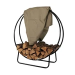 Sunnydaze Outdoor Firewood Log Rack Hoop And Cover Set Powder-coated Steel .... Fixed Price $97.29.