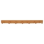 Spectrum 7 Peg Wall Mount Rack Wooden Storage Organizer For Coats Hats Pu.... Fixed Price $48.84.