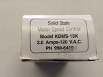 New Solid State Motor Speed Control KBMS-13K With Faceplate. Fixed Price $12.00.