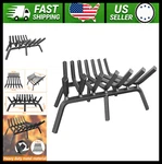 Mr Ironstone 21IN Solid Steel Fireplace Log Grate Heavy Duty Indoor/outdoor. Fixed Price $121.99.