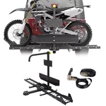 600LBS Motorcycle Scooter Dirt Bike Carrier Hauler Hitch Mount Steel Rack W/ramp. Fixed Price $180.49.