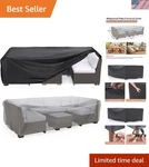 Air Vent Design Patio Furniture Cover - Heavy Duty Waterproof 89.7"L X 62.2"W. Fixed Price $41.64.