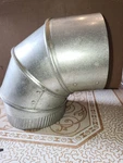 6" Stainless Steel Stove/chimney Vent Adjustable Elbow 24GA. Fixed Price $25.85.