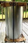 Wood Burning Chimney Fireplace Part 24-8DM Pipe 23" Silver Section Desa Int. Fixed Price $98.99.
