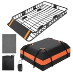 Garvee Rack Cargo Basket With Waterproof Bag & Combination Lock. Fixed Price $165.99.