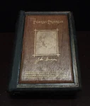 1880 The Pilgrim's Progress-elstow Edition Cover-wood From Church. Fixed Price $475.00.