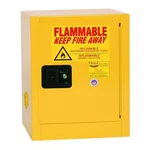 Eagle Mfg 1903X Hazardous Material Storage Cabinet, 4 Gal, Shelves, Steel, 17. Fixed Price $859.05.