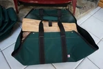 Firewood Log Carrier/tote, 1000D Cordura, Hand Made In Usa, Very Heavy Duty.. Fixed Price $68.65.